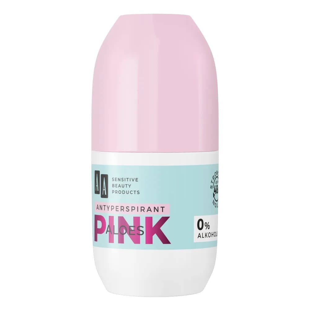 AA Aloes Pink Antyperspirant roll-on 50 ml