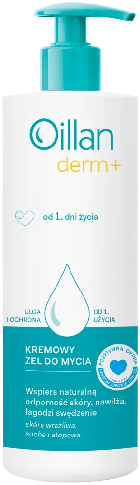 OILLAN Derm+ Gel nettoyant crémeux 400 ml