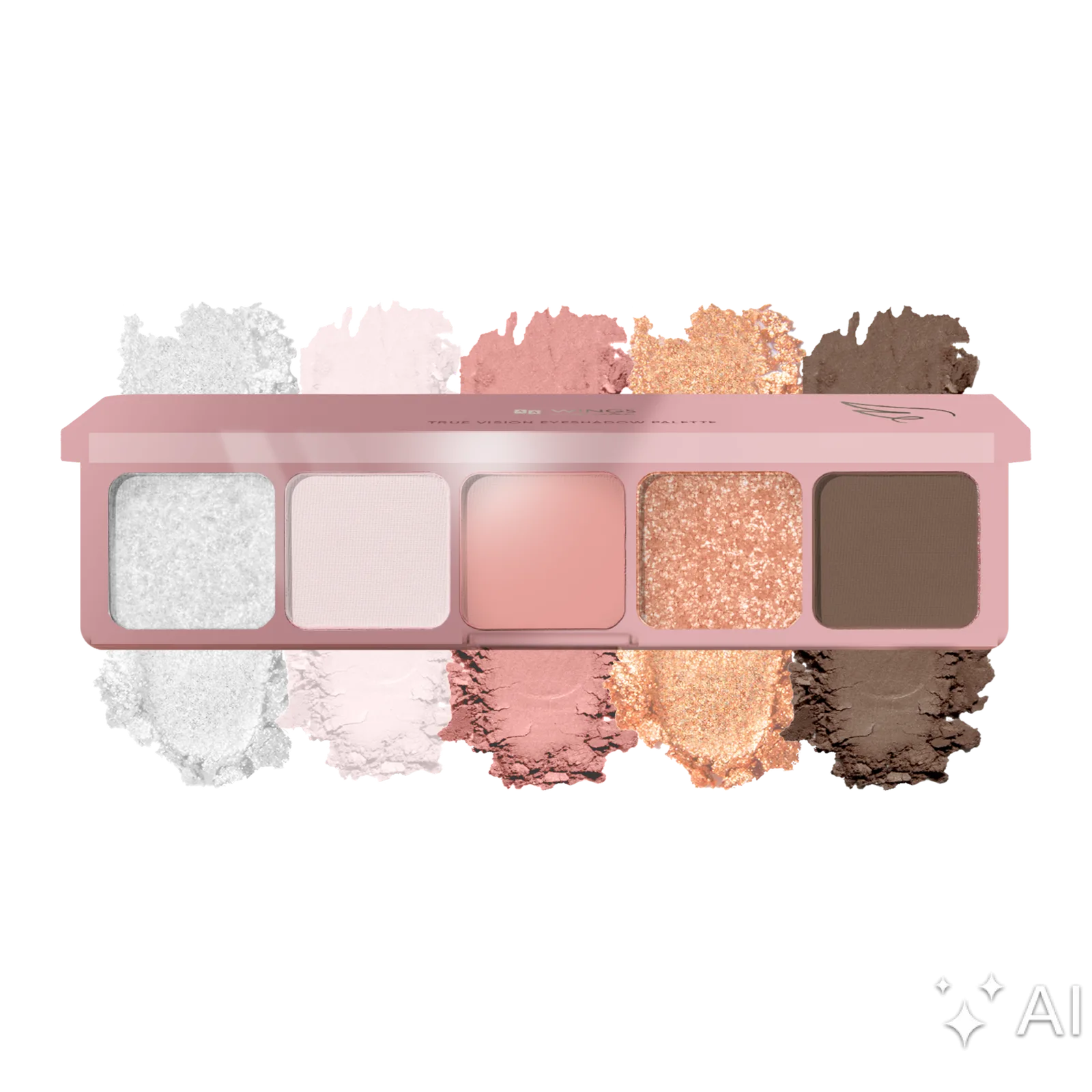 AA Wings Of Color Trust Your Wings True Vision Palette de fards à paupières 02 Inner Light 7 g
