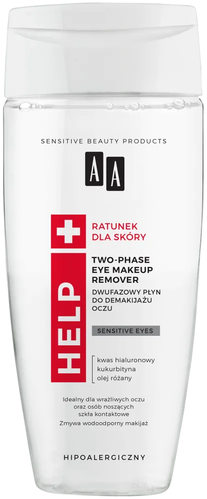 AA Help Dwufazowy płyn do demakijażu oczu 150 ml