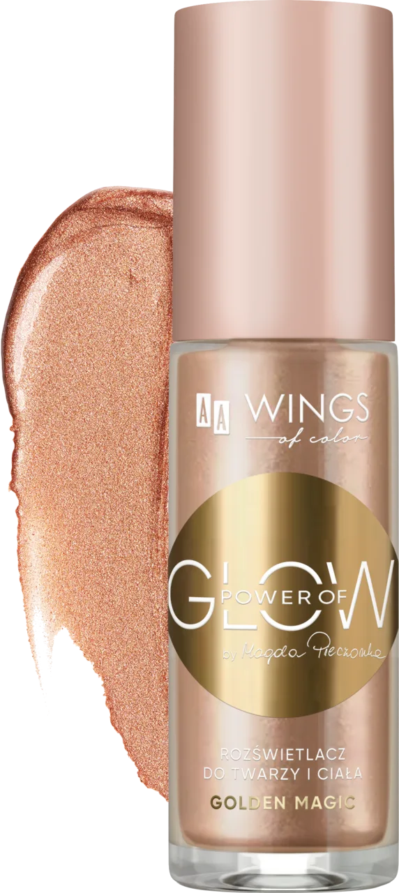 AA WINGS OF COLOR Power of Glow Enlumineur Golden Magic 30 ml