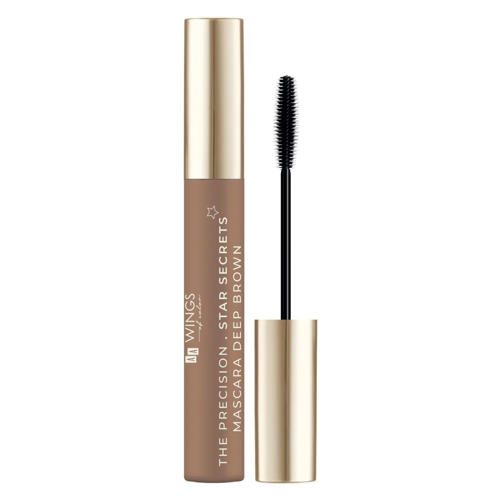 AA Wings of Color Star Secrets The Precision Mascara allongeant et volumateur Deep Brown 10 g