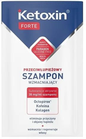 KETOXIN FORTE Shampooing fortifiant antipelliculaire 6 ml