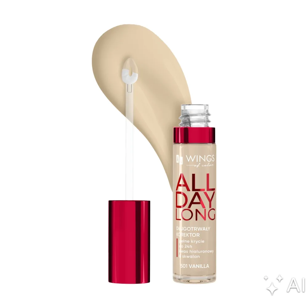 AA Wings of Color All Day Long Correcteur longue tenue 501 Vanilla 6,2 g