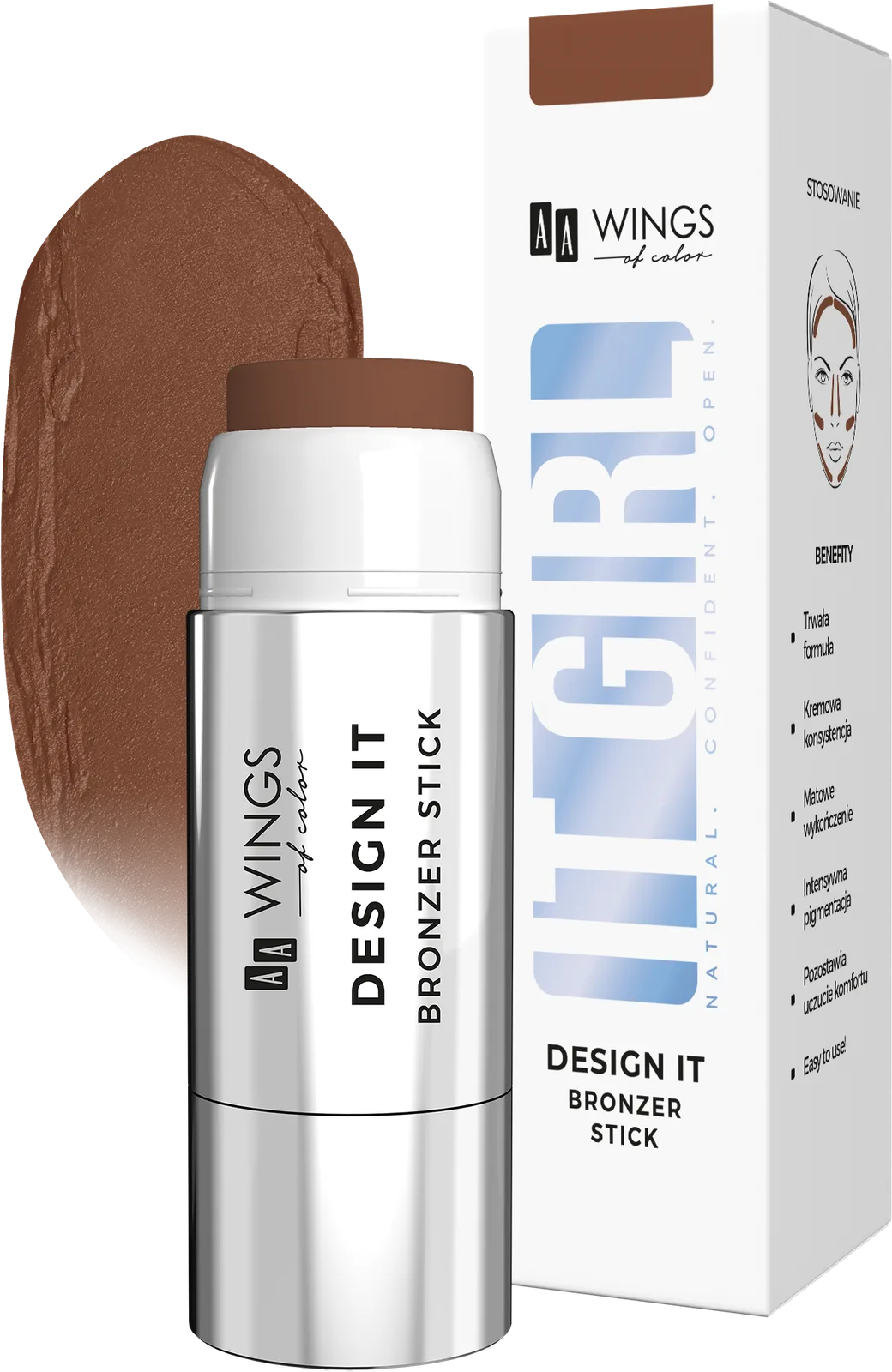 AA WINGS OF COLOR Design It bronzer stick 02 5 g