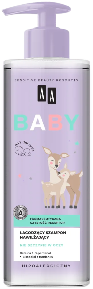 AA Baby Shampooing hydratant et apaisant 250 ml