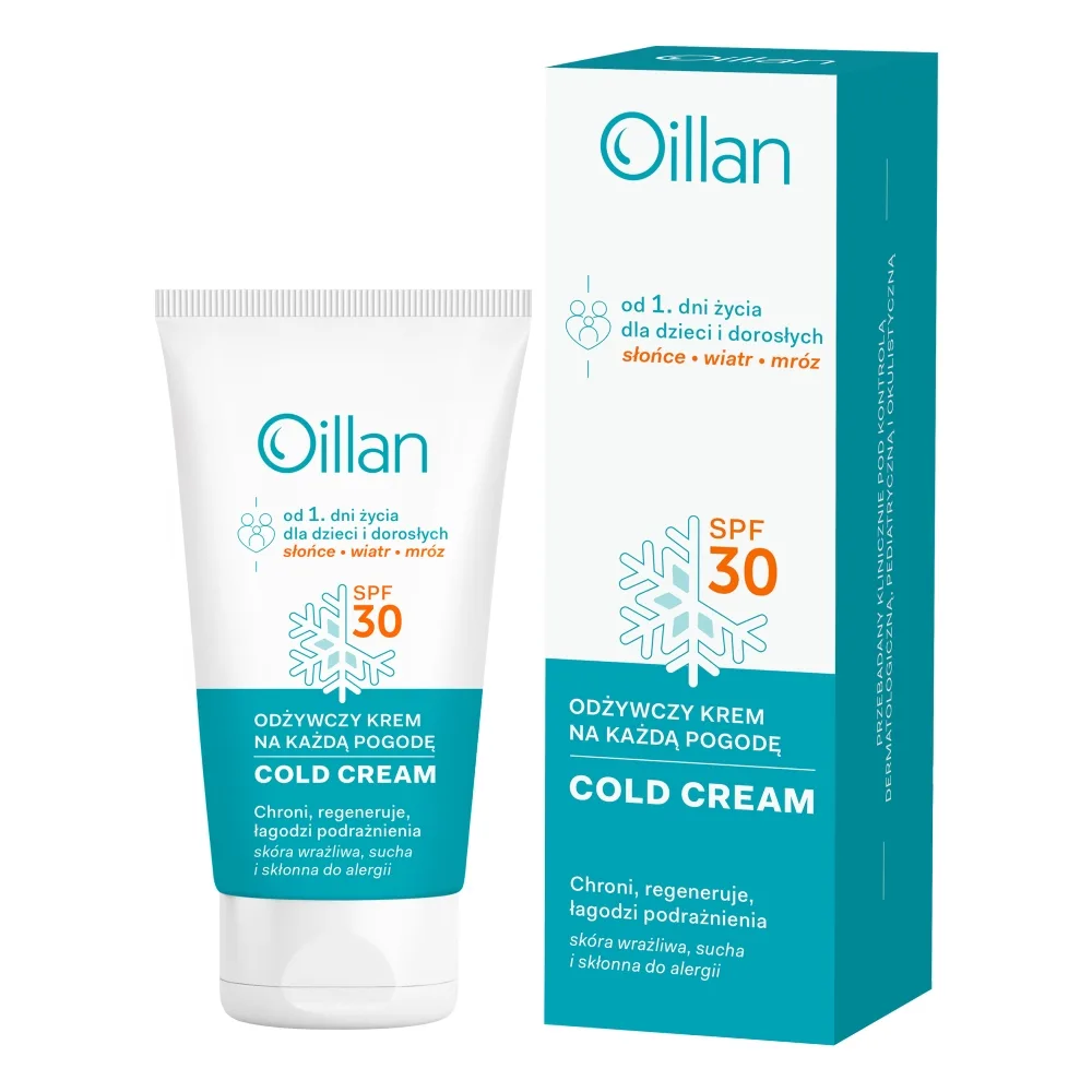 Oillan Cold Cream Crème visage SPF30 50 ml