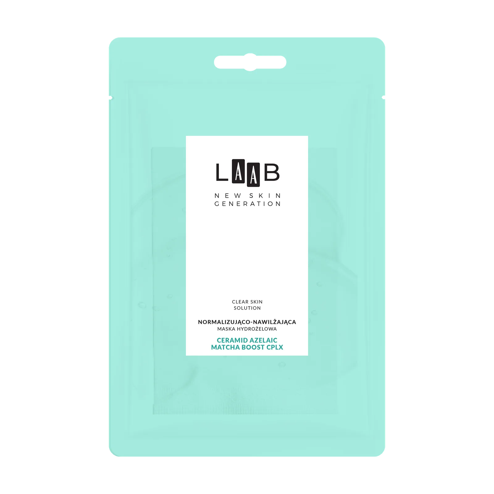 AA LAAB Clear Skin Solution Masque hydrogel normalisant et hydratant 1 pièce