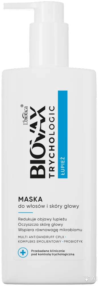 BIOVAX Trychologic Antipelliculaire Masque pour cheveux et cuir chevelu 200 ml