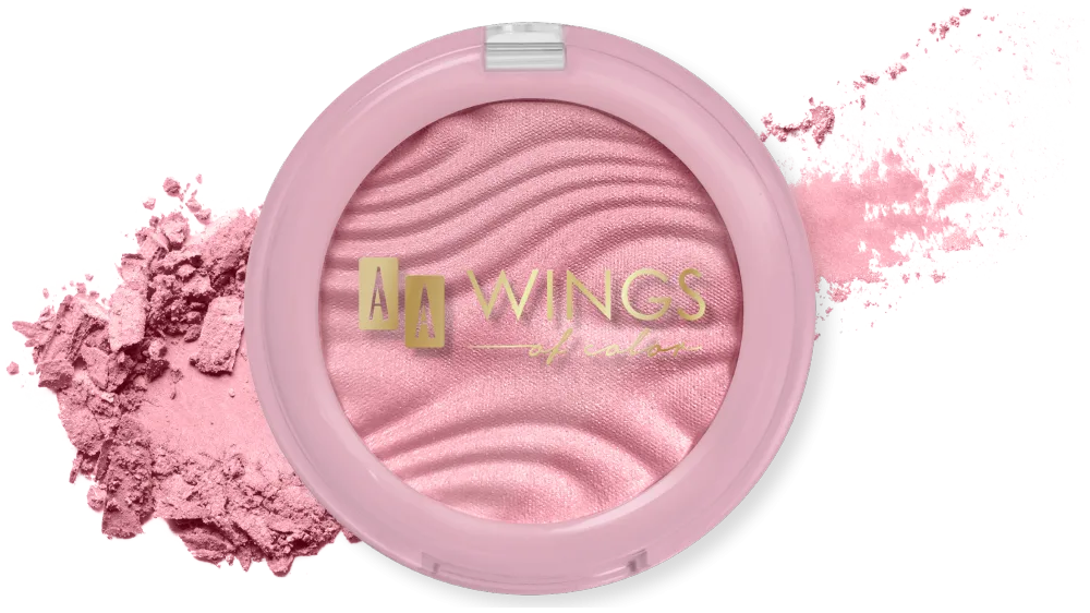 AA WINGS OF COLOR Blush & Go Blush 02 Light Pink 4,5 g