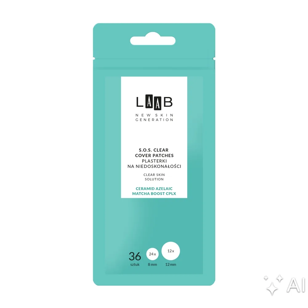 AA LAAB Clear Skin Solution Patchs anti-imperfections S.O.S. Clear Cover Patches 36 pièces