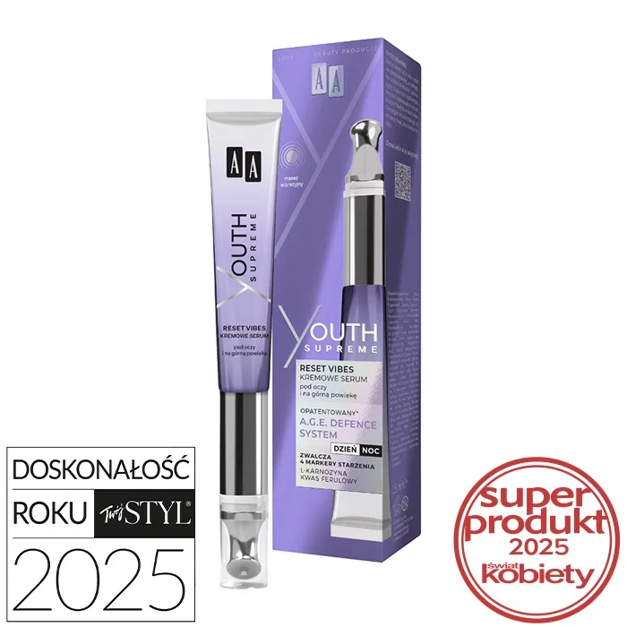 AA Youth Supreme Reset Vibes Sérum crémeux pour le dessous des yeux et la paupière supérieure 15 ml
