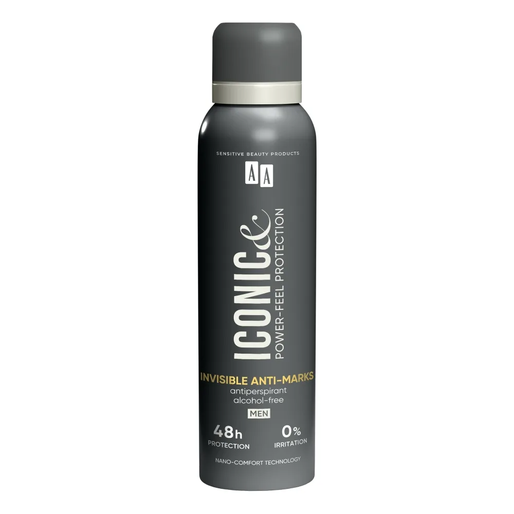 AA Iconic Antitranspirant en spray Men Invisible Anti-marks 150 ml