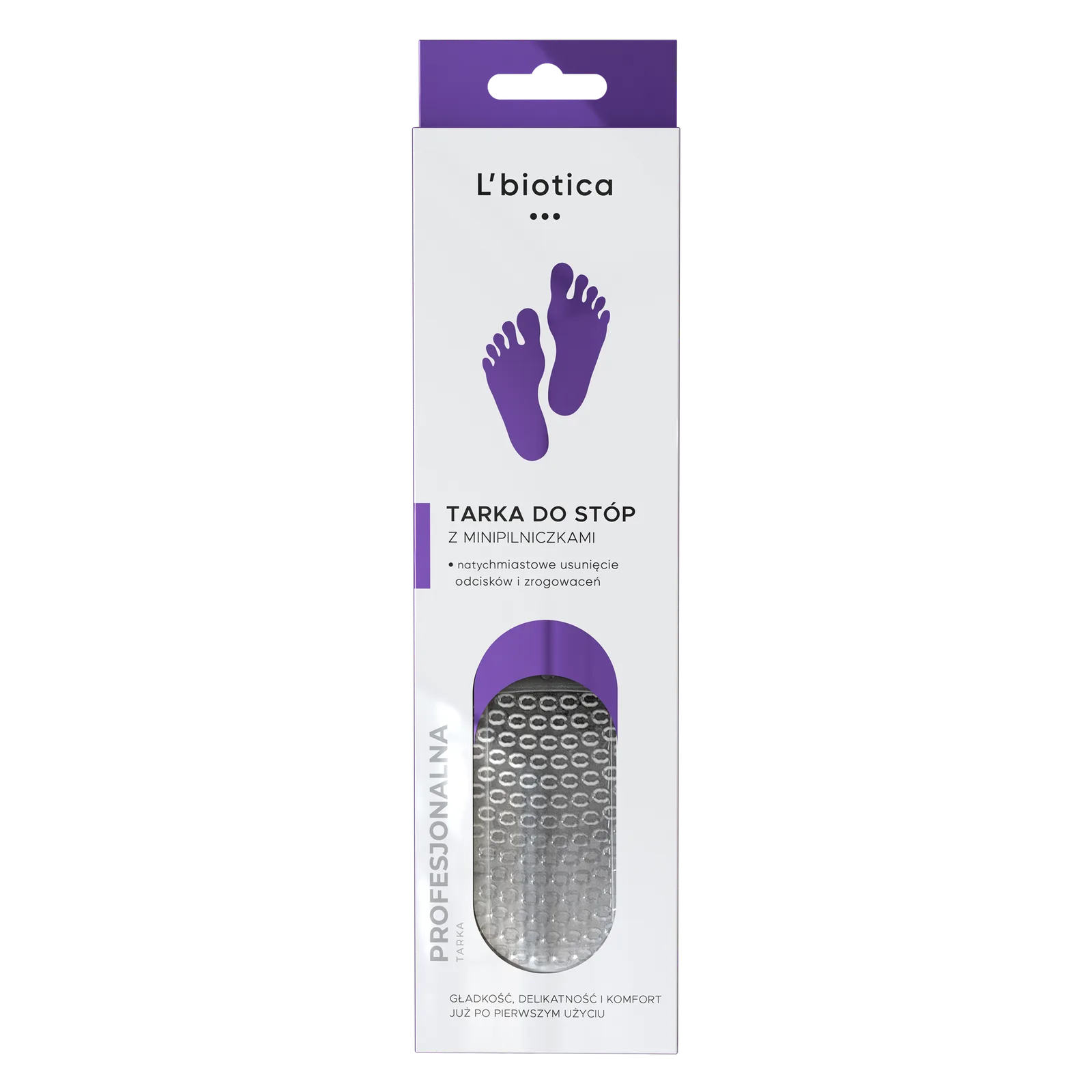 Râpe à pieds L’BIOTICA Professionnelle avec mini-limes