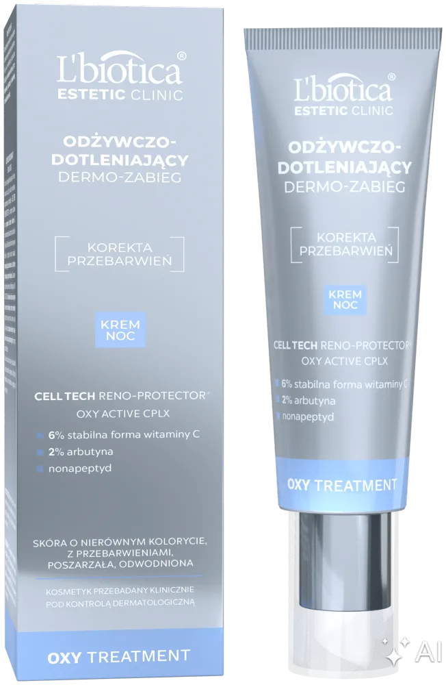 L'BIOTICA Estetic Clinic OXY Treatment Dermo-soin nourrissant et oxygénant : crème de nuit 35 ml