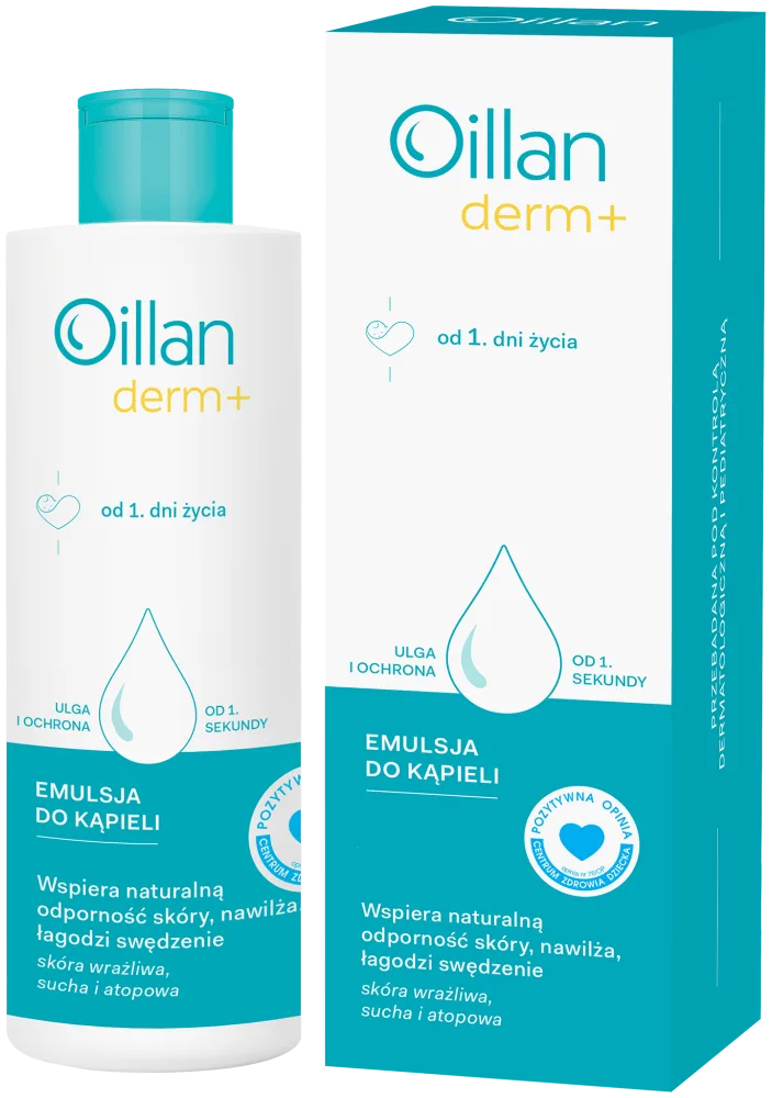 OILLAN Derm+ Émulsion pour le bain 200 ml