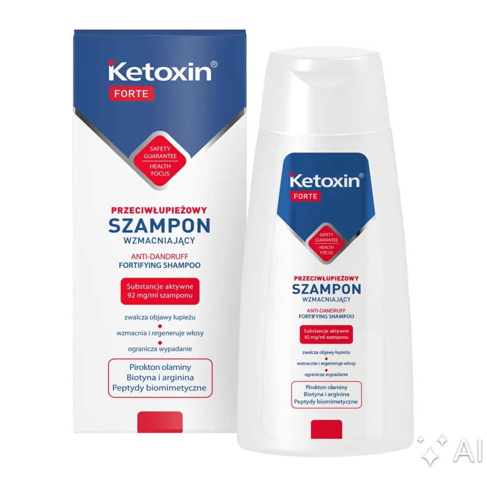 Ketoxin Forte Shampooing antipelliculaire fortifiant 200 ml
