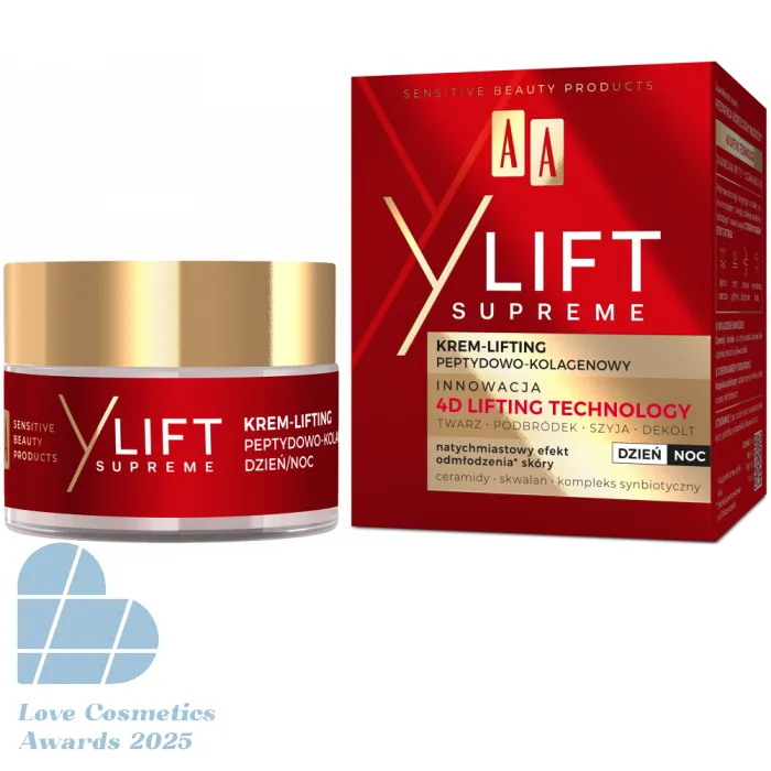 AA Y Lift Supreme Crème liftante aux peptides et au collagène 50 ml