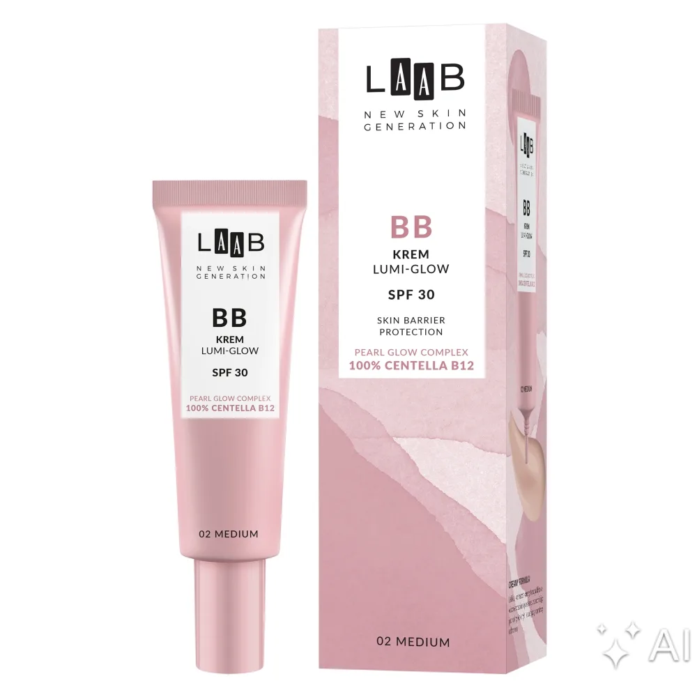 AA LAAB 100% Centella B12 BB crème Lumi-Glow SPF30 02 Medium 30 ml