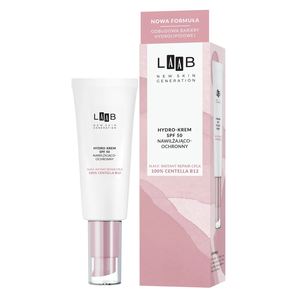 AA LAAB 100% CENTELLA B12 Hydro-krem SPF50 nawilżająco-ochronny 40 ml