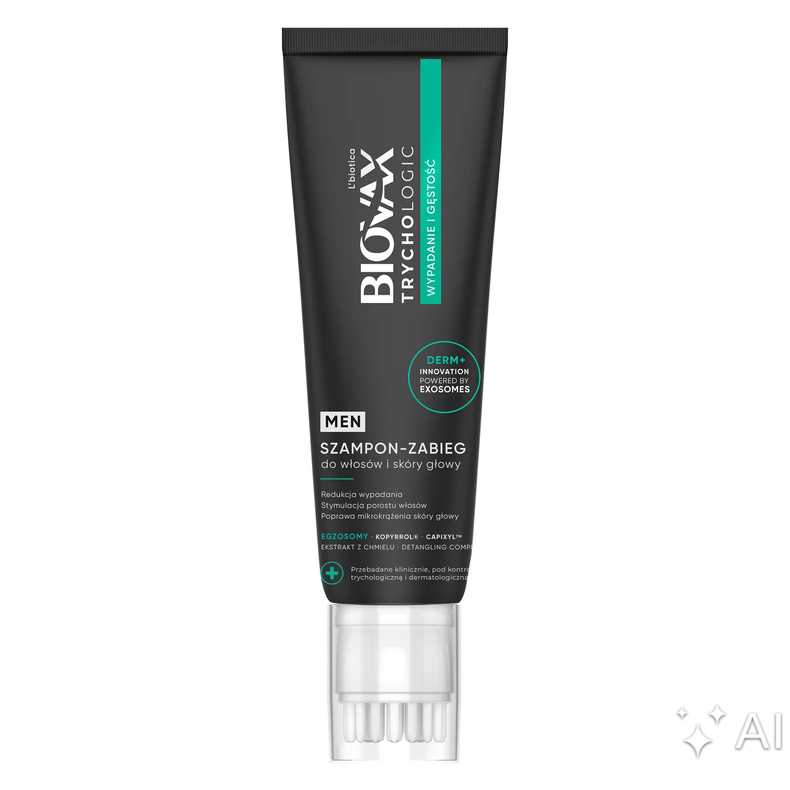 L’Biotica Biovax Trychologic Chute et densité Shampooing-soin pour hommes 145 ml