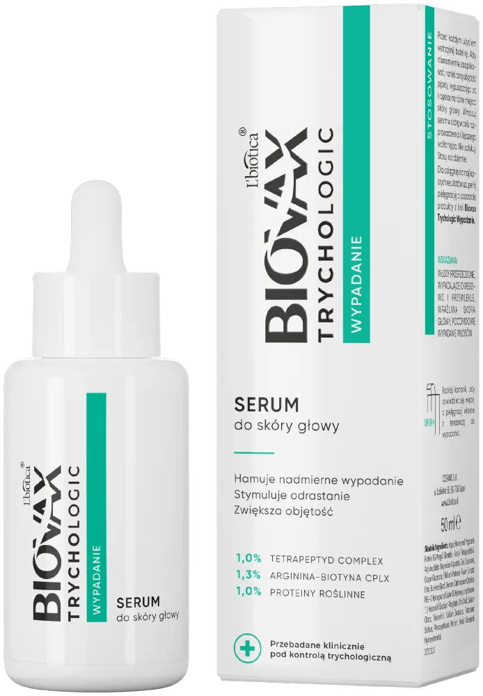 BIOVAX Trychologic Sérum anti-chute pour le cuir chevelu 50 ml