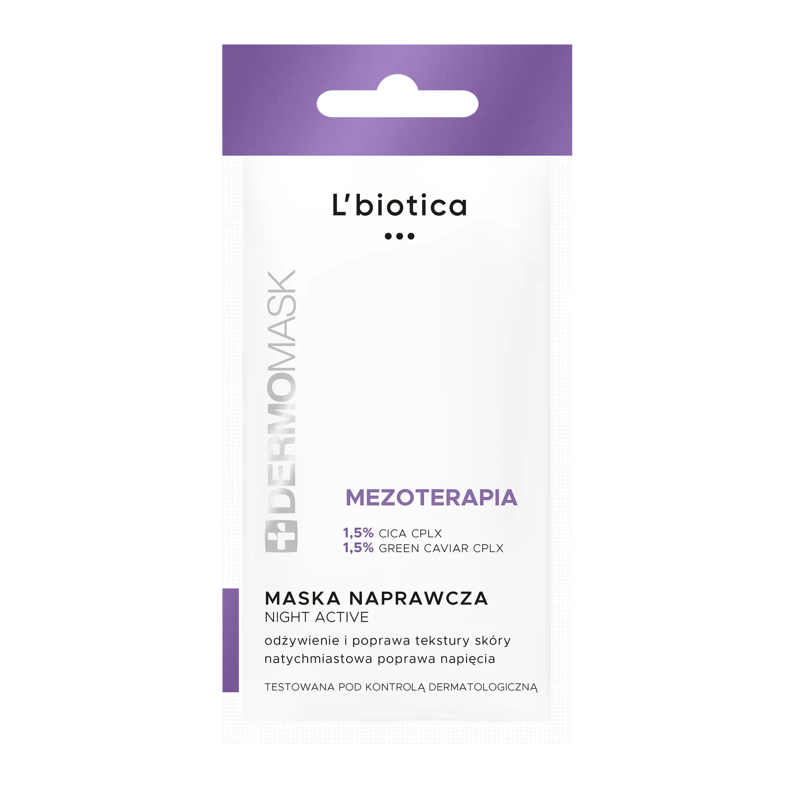 L’BIOTICA Dermomask Night Active Mésothérapie 12 ml