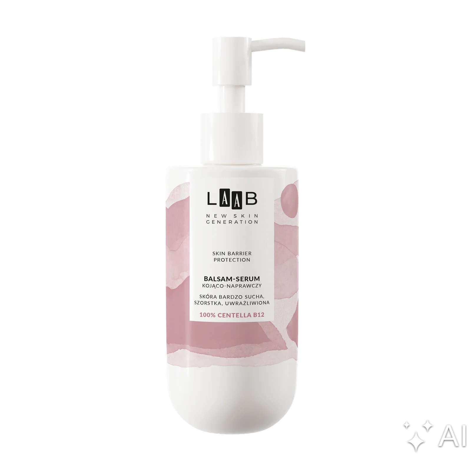 AA LAAB 100% Centella B12 Lait-sérum corporel apaisant et réparateur 300 ml