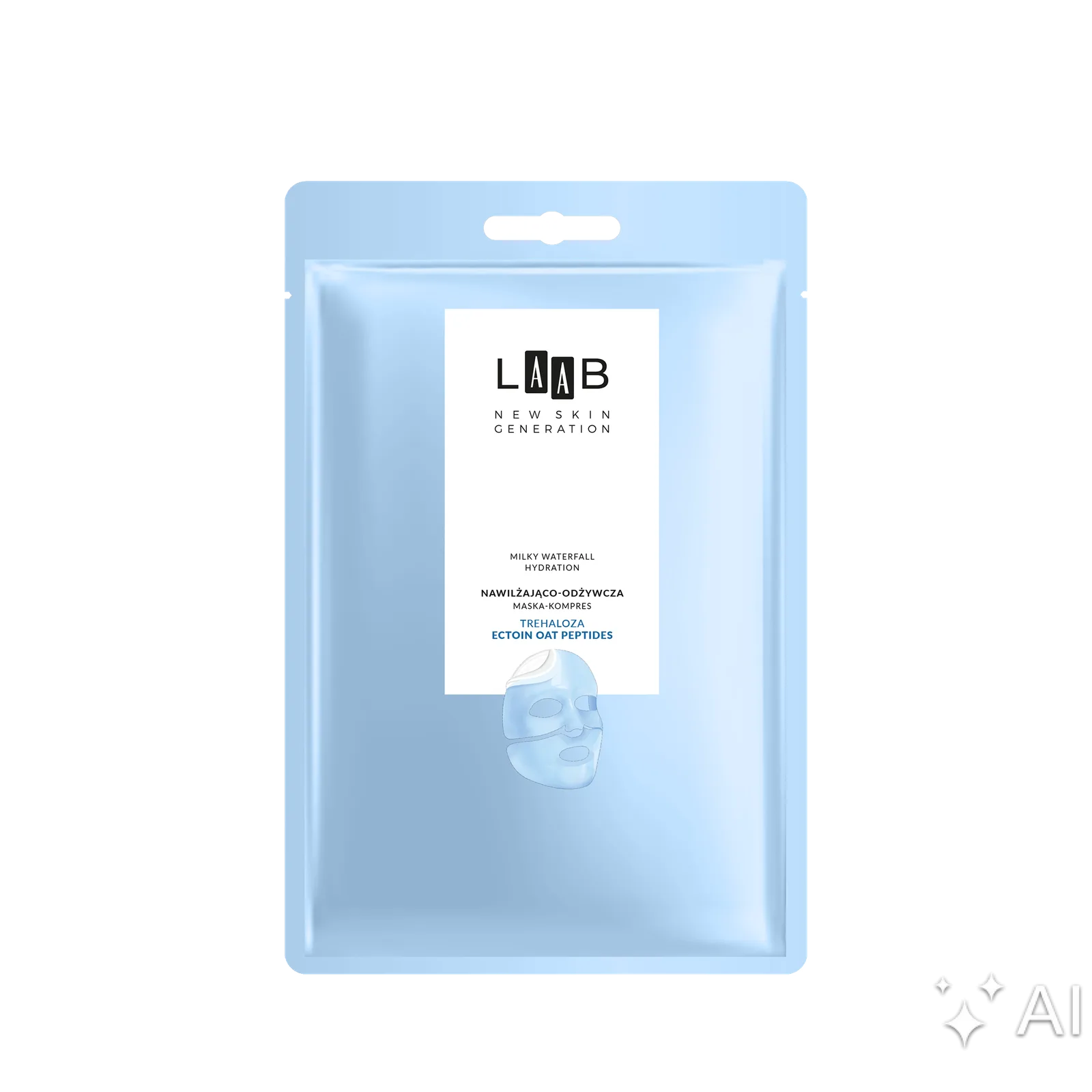 AA LAAB Milky Waterfall Hydration Masque-compresse hydratant et nourrissant 1 pièce