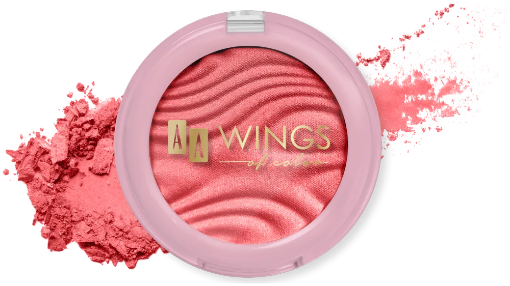 AA WINGS OF COLOR Blush & Go Blush 03 Coral Pink 4,5 g