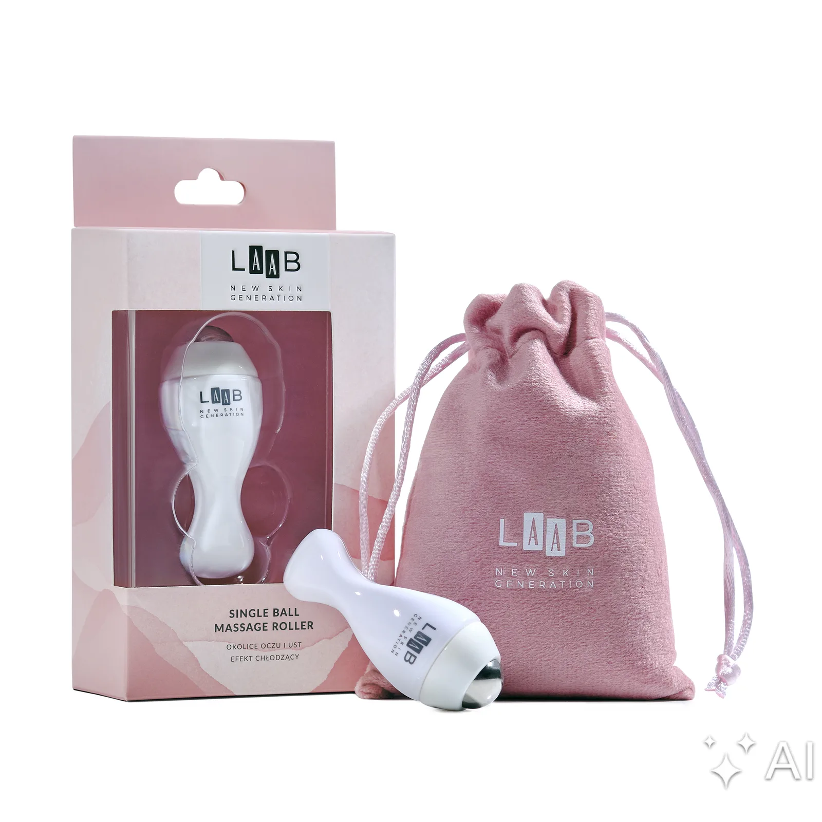 AA LAAB Roller à bille rafraîchissant pour le contour des yeux et le sillon nasogénien