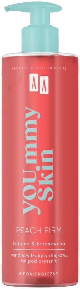 AA YOU.mmy Peach Firm Gel douche huileux multi-hydratant 400 ml