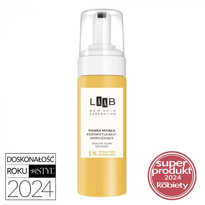 AA LAAB Tetra-C Yuzu Mousse nettoyante visage hydratante et illuminatrice 150 ml