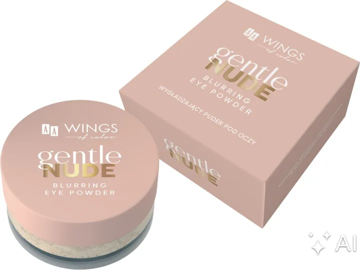 AA WINGS OF COLOR Gentle Nude Poudre lissante pour le dessous des yeux 4 g