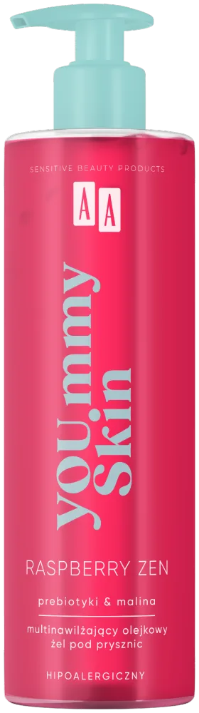 AA YOU.mmy Raspberry Zen Gel douche huileux multi-hydratant 400 ml
