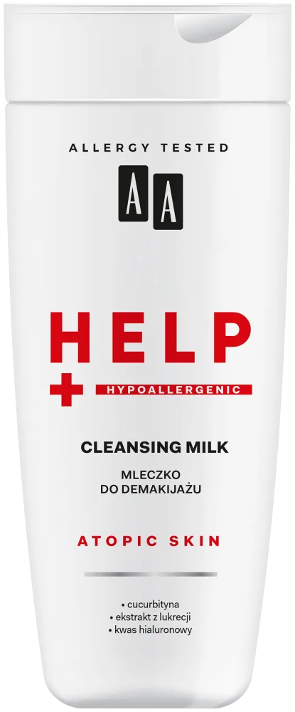 AA HELP CERA ATOPOWA Mleczko do demakijażu 200 ml