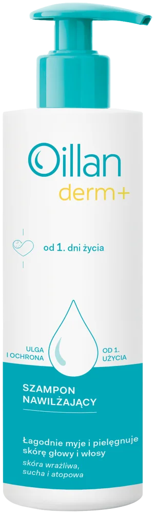 Shampoing hydratant OILLAN Derm+ 180 ml