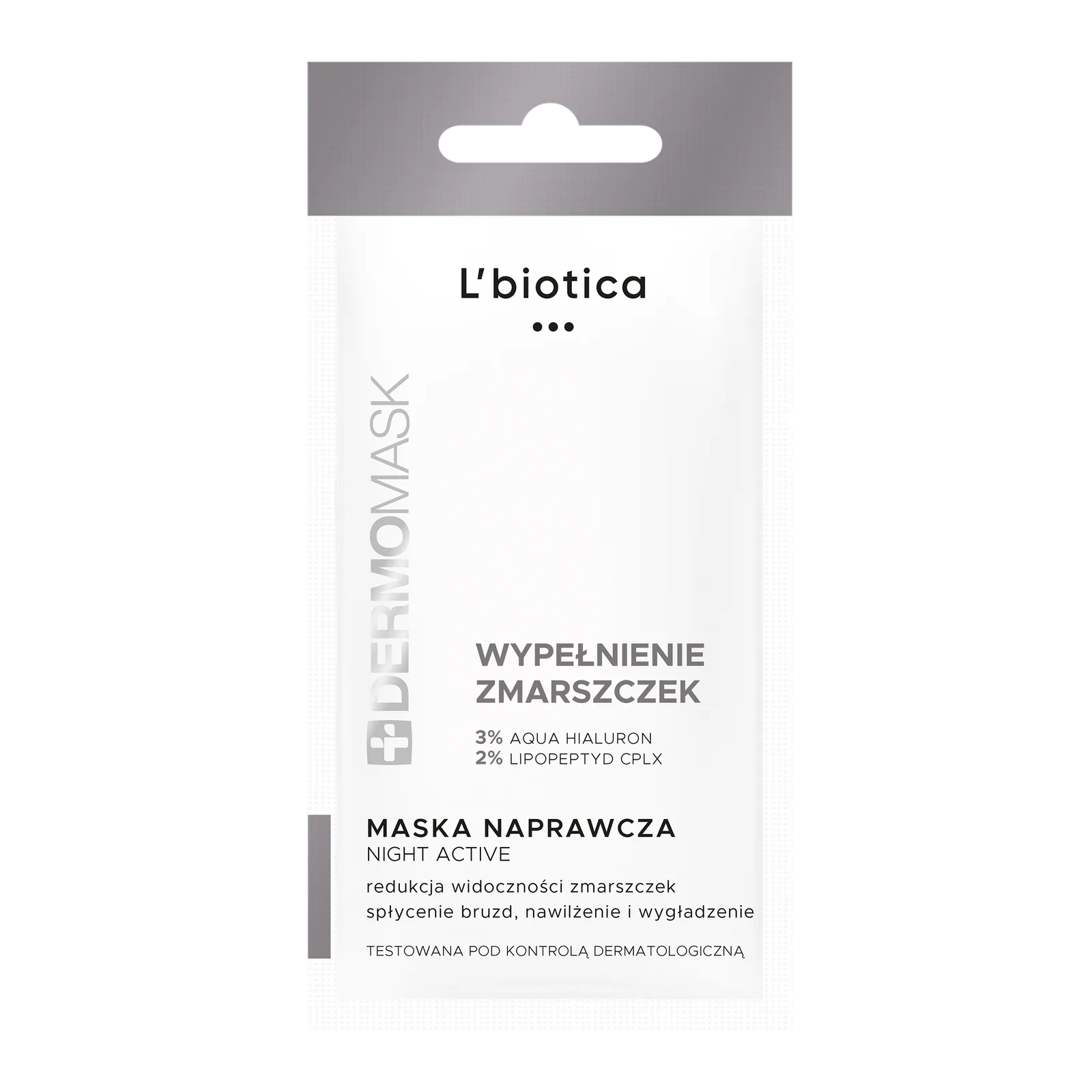 L’BIOTICA Dermomask Night Active Comblement des rides 12 ml