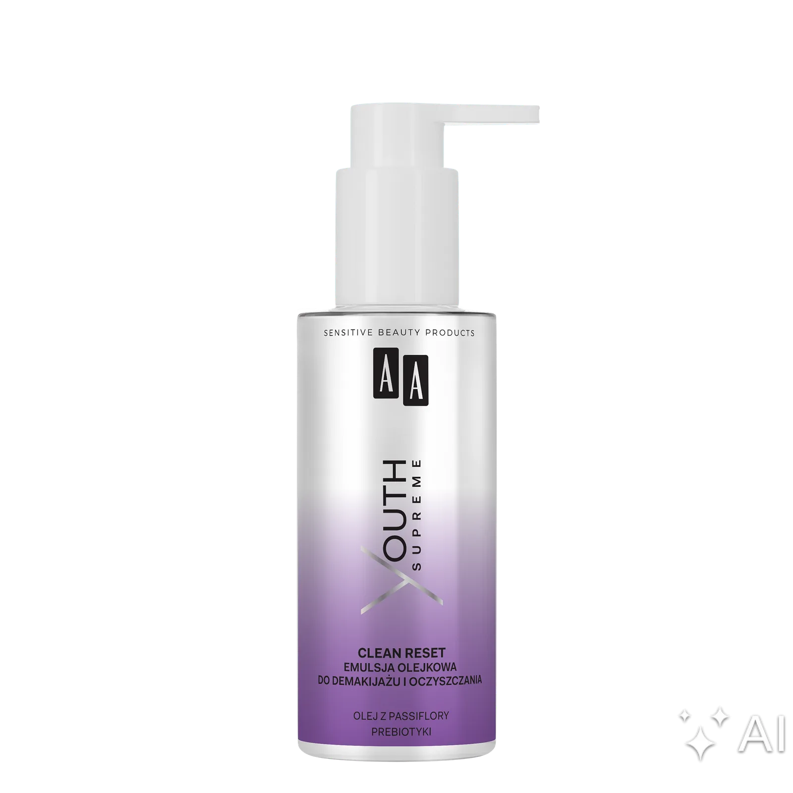AA Youth Supreme Clean Reset Émulsion huileuse démaquillante et nettoyante 150 ml