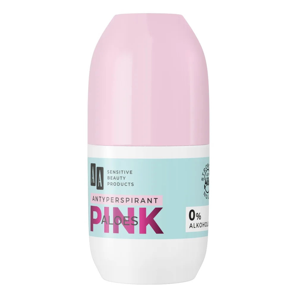 AA Aloes Pink Antitranspirant roll-on 50 ml