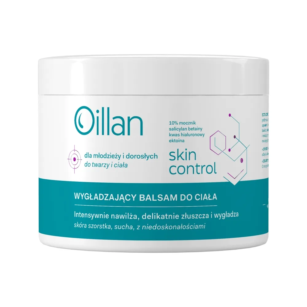 Oillan Skin Control Baume hydratant lissant pour le corps et le visage à 10% d’urée 500 ml