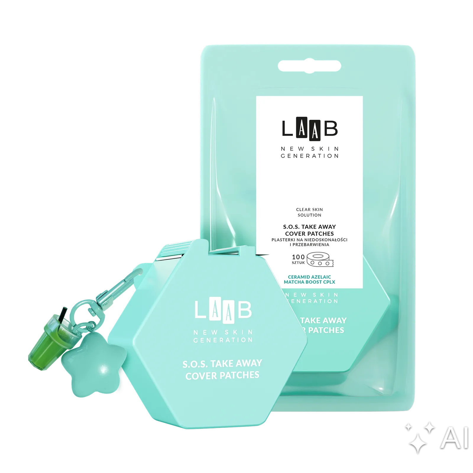 AA LAAB Clear Skin Solution S.O.S. Take Away Cover Patches Patchs pour imperfections et taches pigmentaires 100 pièces
