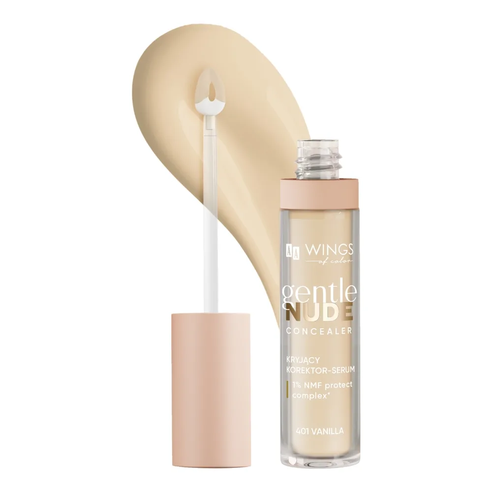 AA WINGS OF COLOR Gentle Nude Concealer Correcteur-sérum couvrant 401 Vanilla 6,2 g