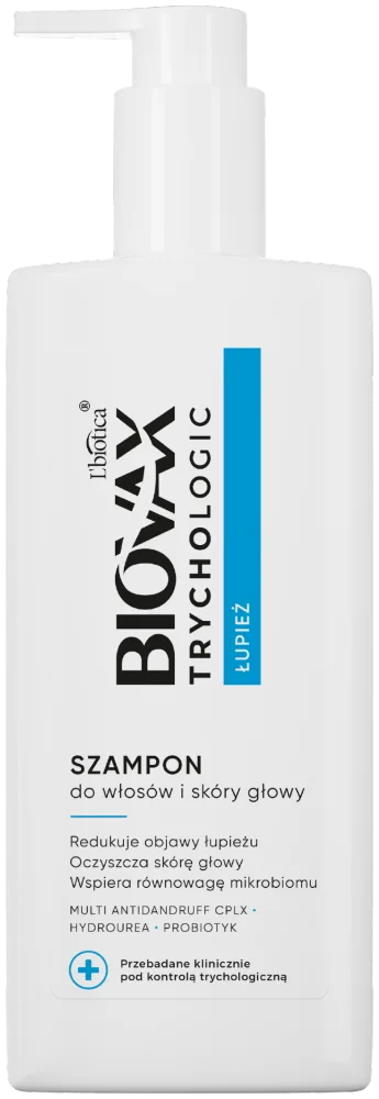Shampooing antipelliculaire BIOVAX Trychologic pour cheveux et cuir chevelu 200 ml
