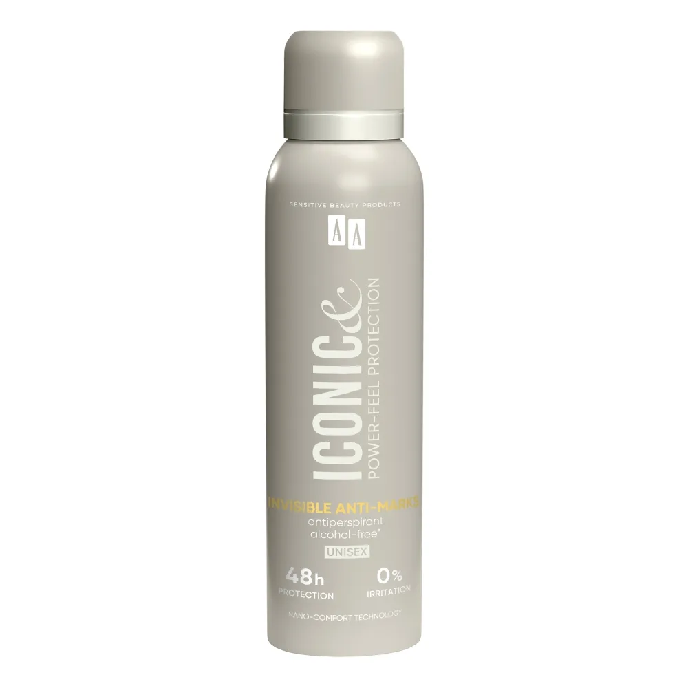 AA Iconic Antitranspirant en spray Invisible Anti-marks 150 ml